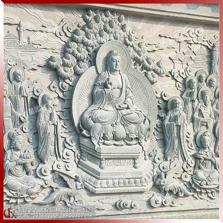 1615450335127446.jpg 石雕浮雕佛祖說法圖